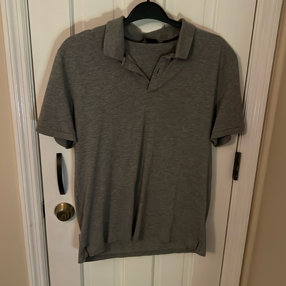 Grey polo shirt. Large. Barely worn